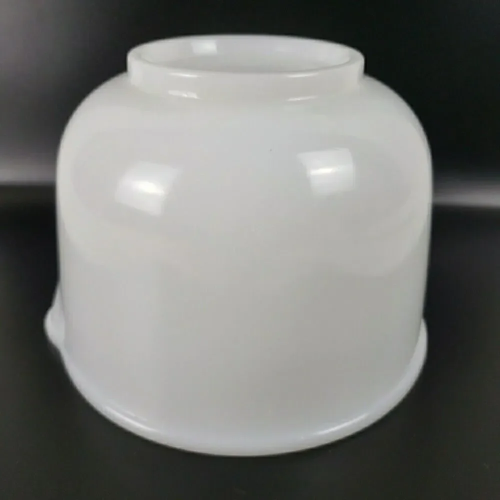 Glasbake Mixing Bowl 15 for Sunbeam Spout Mixer Milk Glass USA Vintage MCM